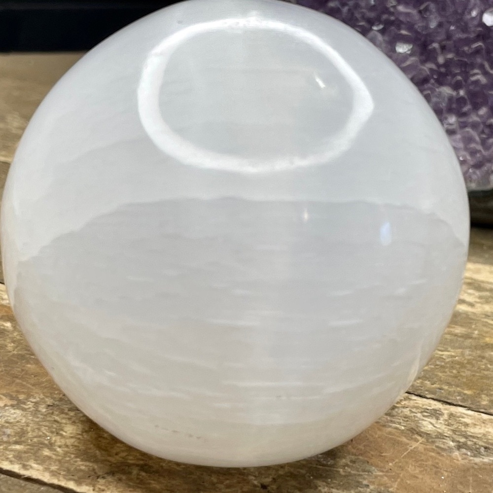 Selenite Spheres - Picture 5 of 5
